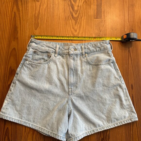 Everlane - The A-Line Denim Short - Spring Blue - 28 - Picture 4 of 6